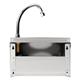 Basix Stainless Steel Knee Operated Hand Wash Basin