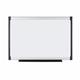 Bi-Office Provision Magnetic Whiteboard; Lacquered Steel Surface; Aluminium And Black Plastic Frame; 1800x1200mm