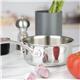Vogue Stainless Steel & Aluminium Tri-Wall Saucepan 200mm