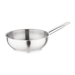 Vogue Stainless Steel Sauté Pan 20cm