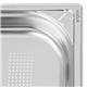 Vogue Heavy Duty Stainless Steel Perforated 1/1 Gastronorm Tray 65mm