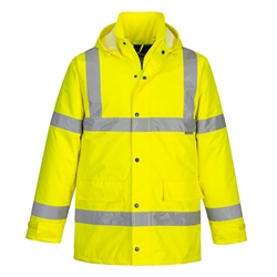 S460 - Hi-Vis Winter Traffic Jacket Yellow - Size XXS