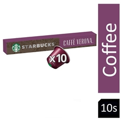 Starbucks Caffe Verona 10's (Nespresso Compatible Pods) - PACK (12)