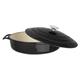 Vogue Round Sauté Pan 28cm Black