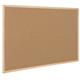 Bi-Office Notice Board; Cork Surface; Pine Wood Frame; 90x60cm