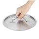 Vogue Stainless Steel Saucepan Lid 20cm