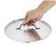 Vogue Stainless Steel Saucepan Lid 28cm