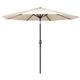 Bolero Seville Round Parasol 3m Diameter Cream