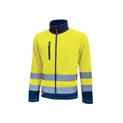 U Power Boing High Visibility Fleece Jacket Yellow Medium
