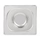 Vogue Heavy Duty Stainless Steel 1/6 Gastronorm Tray Lid