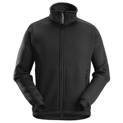 Snickers 8018 Allroundwork Inverted Pile Jacket Black Medium