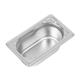 Vogue Heavy Duty Stainless Steel 1/9 Gastronorm Tray 65mm
