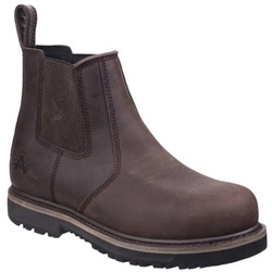 Amblers Safety AS231 Skipton S3 WR HRO SRC Safety Dealer Boot Brown [Size UK 9/ EU 43]