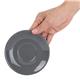 Olympia Cafe Charcoal Saucer (Fits FF997 Pack) - 131mm 5 3/10" (12 Pack)