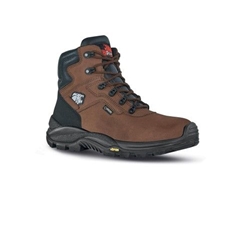 U Power Climb GTX S3 HRO HI CI WR SRC Safety Boot Brown [Size 09/ EU 43]