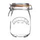 Kilner Clip Top Round Preserve Jar 1000ml (4 Pack)