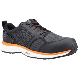 Timberland Pro Reaxion S3 ESD SRC Safety Trainers Black/Orange [Size UK 10/ EU 44]