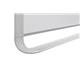 Bi-Office Mastervision Magnetic Whiteboard; Ceramic Surface; Aluminium And Plastic Frame; 1800x1200mm