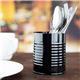 Olympia Galvanised Steel Table Tidy Black
