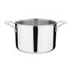 Vogue Stainless Steel & Aluminium Tri-Wall Stew Pan 240mm