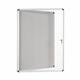 Bi-Office Enclore Magnetic Display Case; Combonet Surface; Lockable Acrylic Door; Aluminium Frame; 1160x981mm - 15x A4