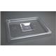 Vogue Polycarbonate 1/2 Gastronorm Lid Clear