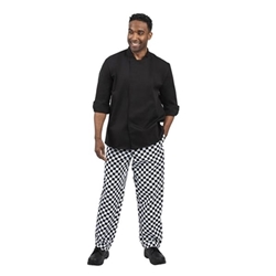 Whites Unisex Atlanta Chef Jacket Black Teflon M