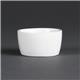 Olympia Whiteware Butter Dishes 62.5mm (12 pack)