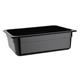 Vogue Polycarbonate 1/2 Gastronorm Container 100mm Black