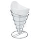 Olympia Wire Chip Cone Silver