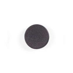 Bi-Office 10mm Round Magnet - Black [Pack of 10]