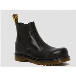 Dr Martens Icon Black Smooth Leather Dealer Safety Boots [Size UK 5/ EU 38]
