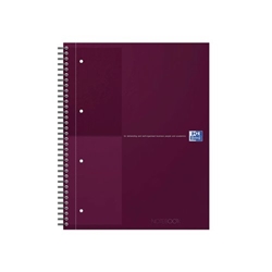 Oxford Hardback Wirebound Notebook 160 Pages Special Edition A4+ Red 400194459-S