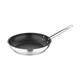 Vogue Stainless Steel Non-Stick Teflon Platinum Plus Frying Pan 24cm