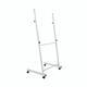 Bi-Office Ultimate Board Easel; Light Grey Mobile Structure; 80º Angle Feet; 1130x1515x650mm