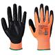 Portwest Amber Cut Glove 1 Pair Nitrile Foam 2XL Orange/Black A643AMRXXL