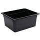 Vogue Polycarbonate 1/2 Gastronorm Container 150mm Black