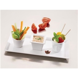 Revol Time Square Rectangular Trays 263mm (6 Pack)