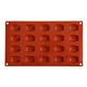 Pavoni Formaflex Silicone Non-Stick Mini-Madeleine Mould 20 Cup