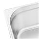 Vogue Stainless Steel 2/1 Gastronorm Tray 150mm