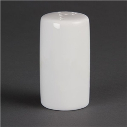 Olympia Whiteware Pepper Shakers 80mm (12 pack)