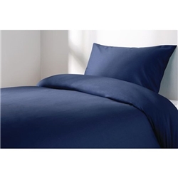 Mitre Essentials Spectrum Kick Pleat Valance Navy Single