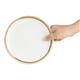 Olympia Kiln Round Coupe Plate Chalk 180mm (6 Pack)