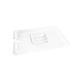 Vogue Polycarbonate 1/2 Gastronorm Lid Notched
