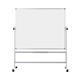Bi-Office Revolving Whiteboard; Double-Sided Lacquered Steel Surface; Aluminium Structure; 150x120cm
