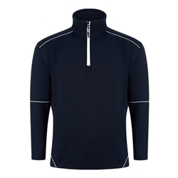 Orn 1283 Fireback 1/4 Zip Sweatshirt Navy/Navy Medium
