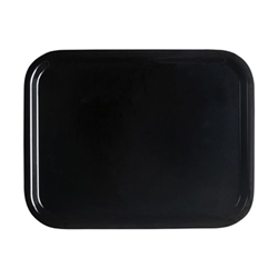 Cambro Capri Tray Smooth Surface Black 320x530mm