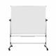 Bi-Office Earth Non-Magnetic Revolving Whiteboard; Drywipe Surface; Aluminium And Black Plastic Frame; 1500x1200mm