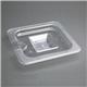 Vogue Polycarbonate 1/6 Gastronorm Lid Notched