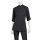 Chef Works Hartford Lightweight Zip Womens Chef Jacket Black L